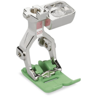 Bernina - Foot - #52D - Zigzag Foot with Non-Stick Sole - WHITE - 9mm