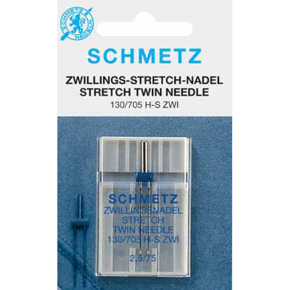 Machine Needles - Schmetz - 130/705 - Twin Universal - #090 - 3.0 mm