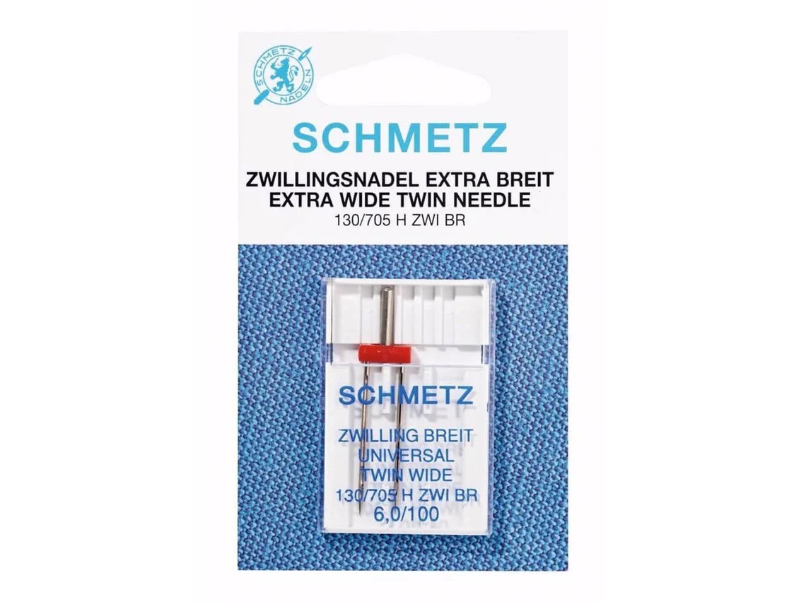  SCHMETZ Extra Wide Twin Needle