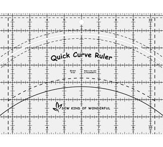 Ruler - Quick Curve Ruler - Sew Kind of Wonderful