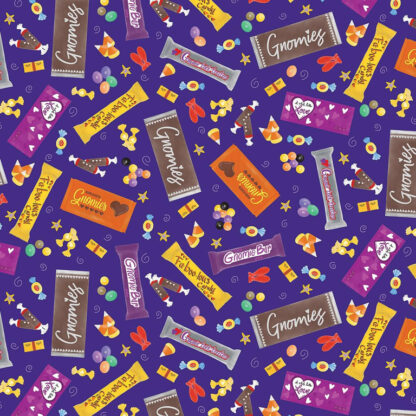 Spooktacular Gnomes - Candy Bars - 12798-66 - Purple - Andi Metz