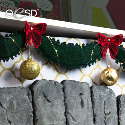 OESD - Embroidery Design - Holiday Celebration 2023 October - Christmas Trimmings Decor - 12947 - Image 2