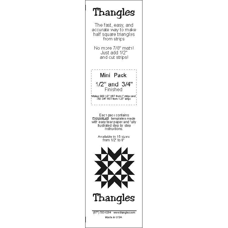 Thangles Templates - Mini Pack Finished - General - Thangles