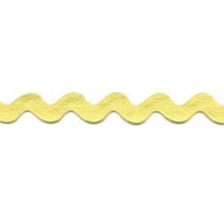 Poly Ric Rac 15mm - Maize Yellow