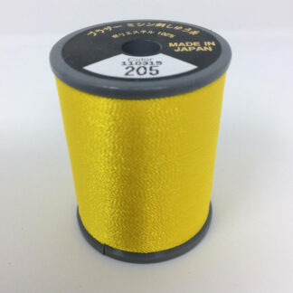 Brother - Embroidery Thread - 205 - Yellow - 300m