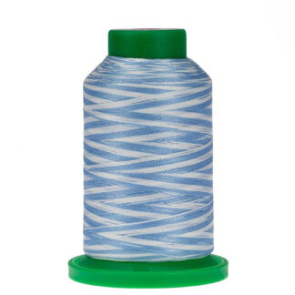 Amann - Isacord - 1000m (2579) - 9603 - THE BLUES - 40wt Variegated 100% Polyester Embroidery Thread