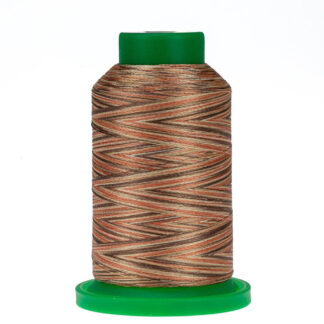 Amann - Isacord - 1000m (2579) - 9302 - BARK BROWNS - 40wt Variegated 100% Polyester Embroidery Thread