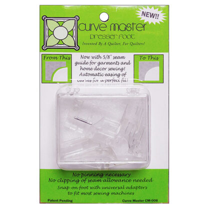 Curve Master Presser Foot Set - 5/8" seam allowance
