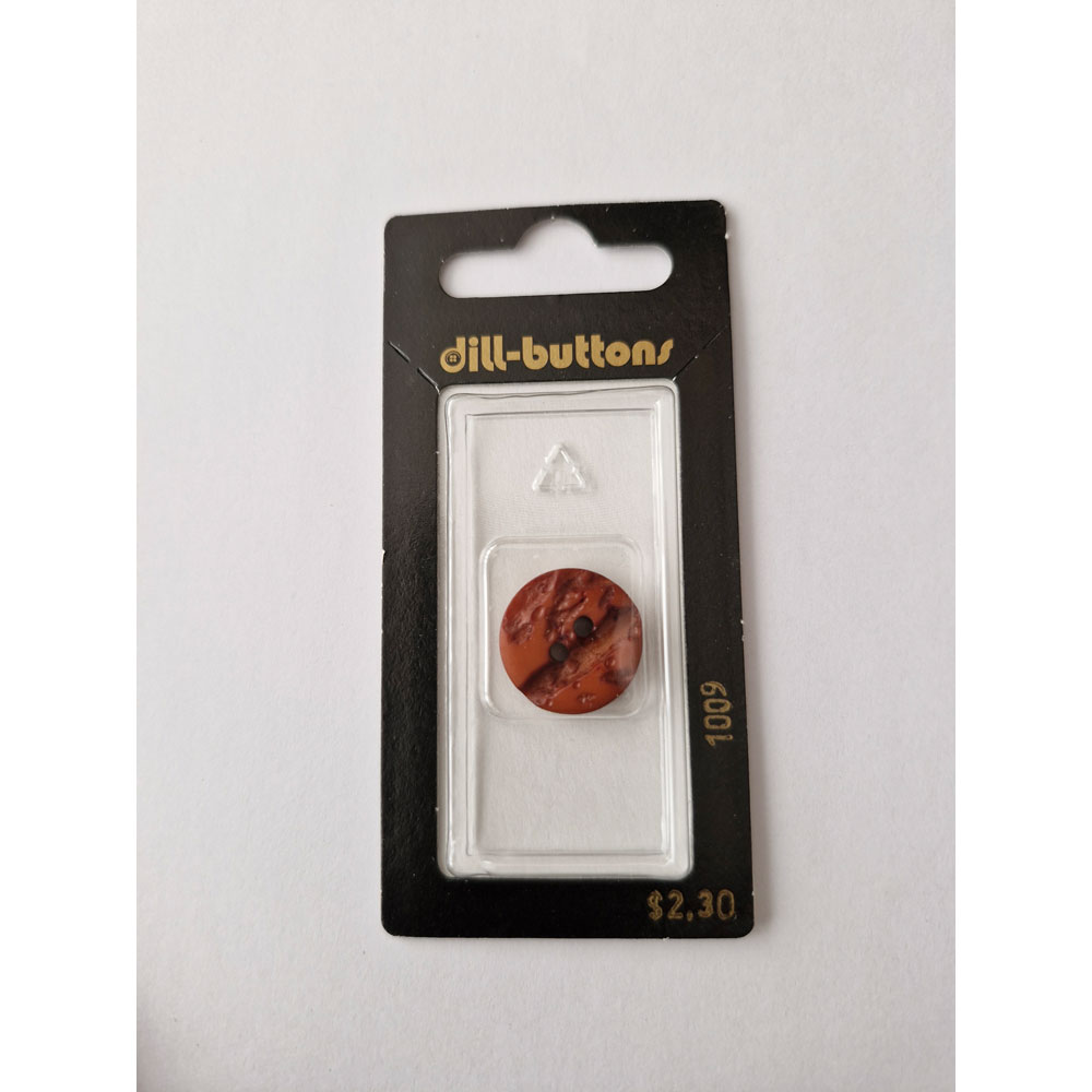 Button - 1009 - 18 mm - Brown - by Dill Buttons of America