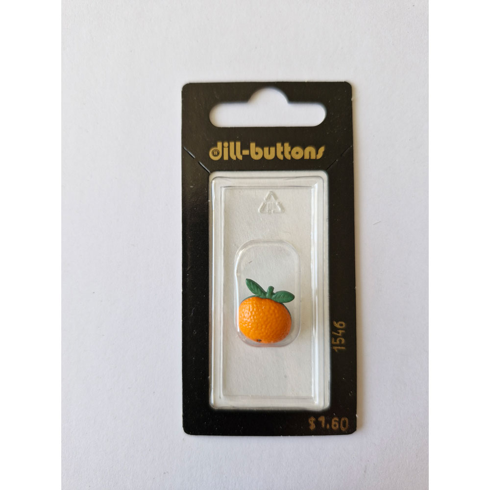 Button - 1546 - 18 mm - Oranges - by Dill Buttons of America