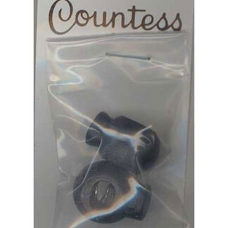 Cord Locks - Ball Style - Black - 2 per pkg