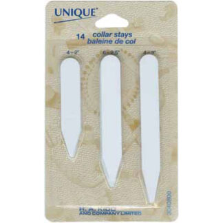 Collar Stays - 3 sizes - Unique