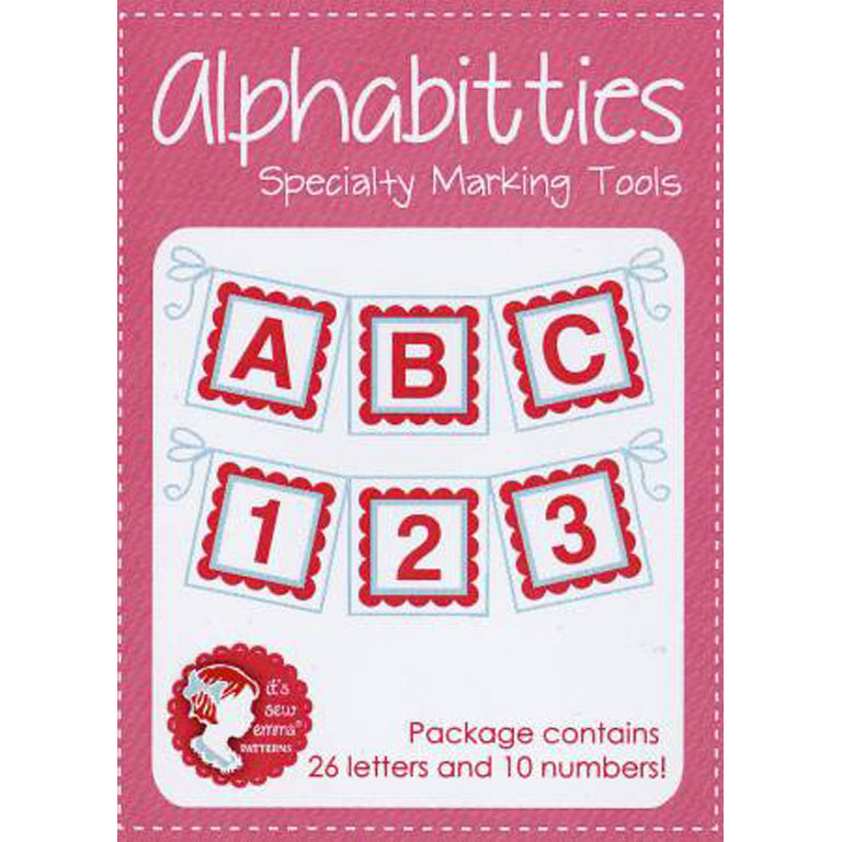 Alphabitties - Specialty Marking Tools - Its Sew Emma