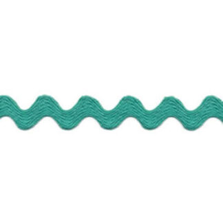 Poly Ric Rac  - BP  - 029  - 314  - Aqua  - 1/2" (approx. 1 cm)
