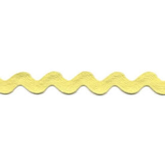 Poly Ric Rac  - BP  - 029  - 640  - Maize  - 1/2" (approx. 1 cm)