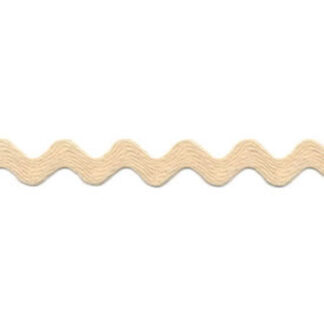 Poly Ric Rac  - BP  - 029  - 810  - Ivory  - 1/2" (approx. 1 cm)