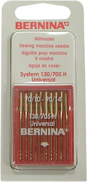 Bernina  - 130/705H  - Universal  - Assorted #070 to #090  - 10