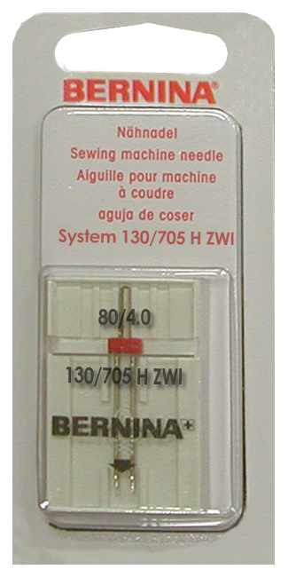 Bernina  - 130/705H  - Twin  - #080  - 4.0mm Width