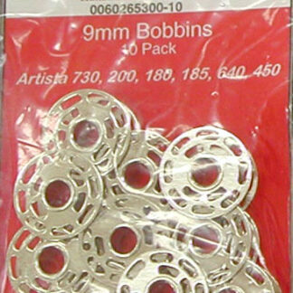 Bobbin 9mm Bobbins  - Bobbin  - 10 Pack  - Artista 730, 200, 180