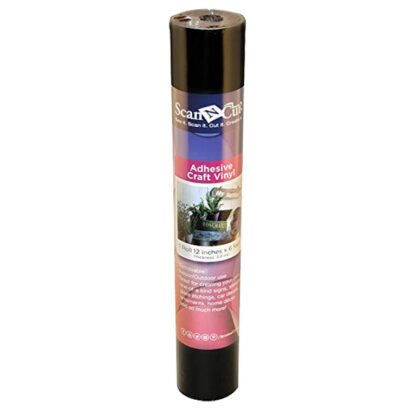 ScanNCut - Vinyl - Adhesive Craft - Black - Roll