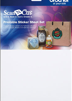 ScanNCut - Printable Sticker Sheet Set