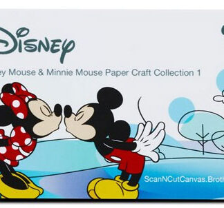 ScanNCut - Disney Mickey/Min - Paper Craft Pattern Collection #1