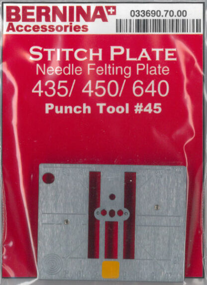 Stitch Plate Needle Felting Plate  - 435/ 450/ 640  - Punch Tool