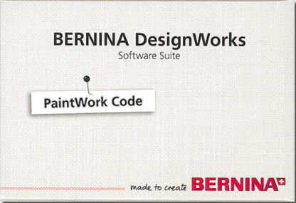 Bernina - SW - DesignWorks Software  - PaintWork Code Card
