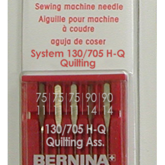 Bernina  - 130/705H  - Quilting  - Assorted #075 to #090  - 5 Pa