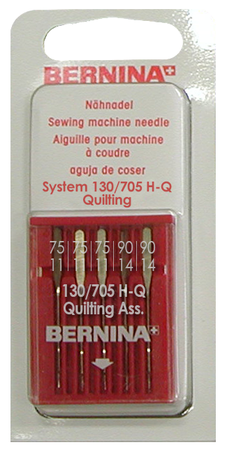Bernina  - 130/705H  - Quilting  - Assorted #075 to #090  - 5 Pa
