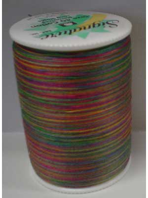 Signature - Variegated Cotton - 500yds - 40wt - M11 - Tie-Dye -