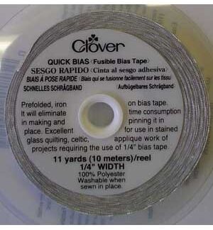 Clover - Quick Bias Tape - Silver - 1/4"