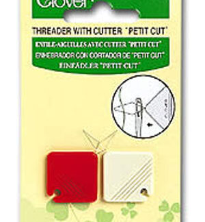 Clover - Threader with Cutter - Petit Cut - 2/pkg