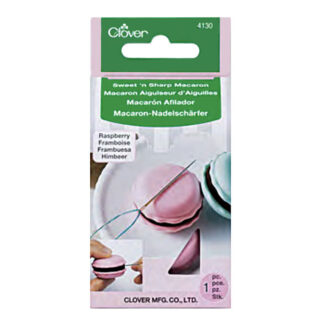 Clover - Macaron Needle Sharpener - Raspberry