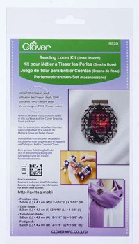 Clover – Beading Loom Kit – Rose Brooch – My Sewing Room