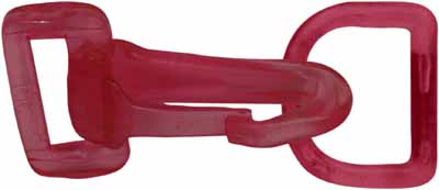 Notions – Swivel Hook and 1″ D-Ring – Red – Elan – My Sewing Room