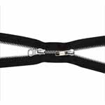 Zipper - 75cm - 30" - Two-Way Separating - Black - Costumakers