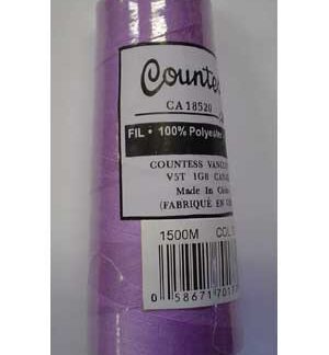Thread - Countess - 1500m - 177 - DUSTY MAUVE - 100% Polyester S