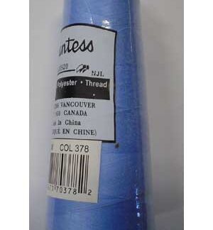Thread - Countess - 1500m - 378 - PALE BLUE - 100% Polyester Ser