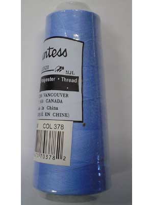 Thread - Countess - 1500m - 378 - PALE BLUE - 100% Polyester Ser