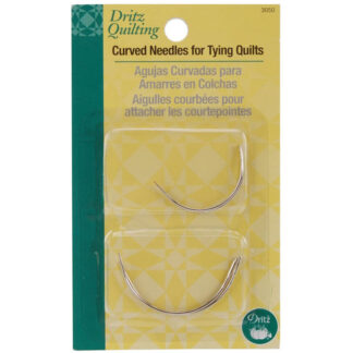 Curved Needles for tying - 2/Pkg - Assorted Sizes - Dritz