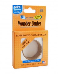 PL805P - Wonder-Under Fusible Web Tape - Wht - 5/8" Wide x 20Yds