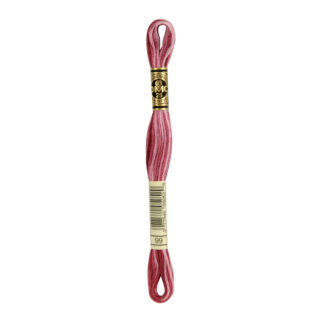 DMC - Six-Strand Embroidery Floss - 99 - Mauve Shaded - 8m