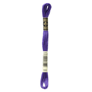 DMC - Six-Strand Embroidery Floss - 333 - Vy Dk Blue Violet - 8m