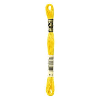 DMC - Six-Strand Embroidery Floss - 444 - Dk Lemon - 8m