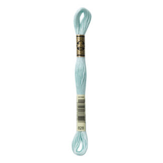 DMC - Six-Strand Embroidery Floss - 828 - Ul Vy Lt Blue - 8m