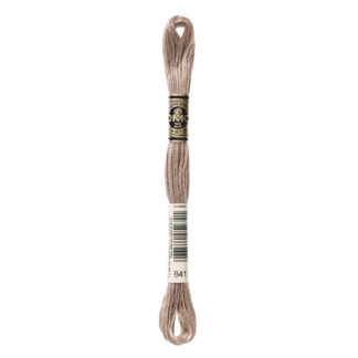 DMC - Six-Strand Embroidery Floss - 841 - Lt Beige Brown - 8m