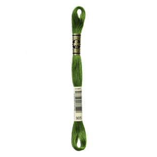 DMC - Six-Strand Embroidery Floss - 905 - Dk Parrot Green - 8m