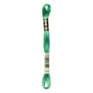 DMC - Six-Strand Embroidery Floss - 912 - Lt Emerald Green - 8m