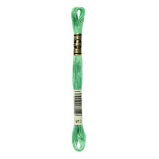 DMC - Six-Strand Embroidery Floss - 913 - Md Nile Green - 8m